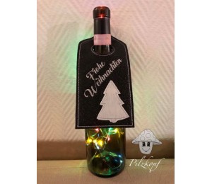 Stickserie ITH - Flaschenkleid Anhänger